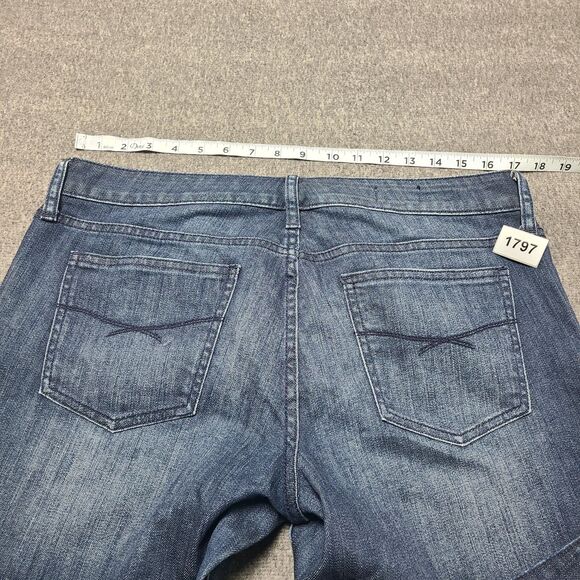 Gap 1969 Jeans Womens 12 Reg Always Skinny Crystal Wash Street Wear Denim Pants - Picture 10 of 11